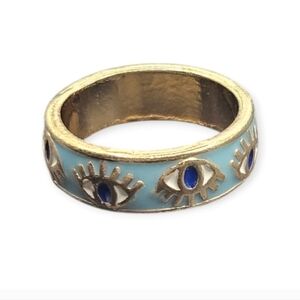 Evil Eye Amulet Ring